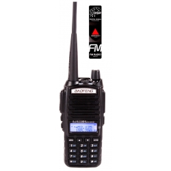ZESTAW RADIOTELEFON BAOFENG UV-82 HTQ VHF/UHF PMR 5 W + ANTENA NAGOYA NA-771 SMA-F