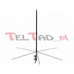 ANTENA CB BAZOWA PRESIDENT BLACK PIRATE 5/8 + 1/4 527cm 9,9dBi