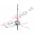 ANTENA CB BAZOWA AT-92 SUPER LEMM 5/8 7dB 7m