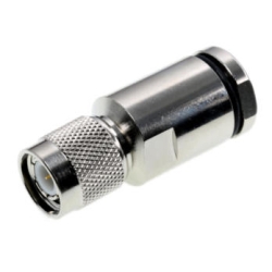 WTYK TNC UG801TA NA KABEL 10 mm H2010, Hyperflex 10, RF10 TEFLON/Au klampowany (SKRĘCANY )