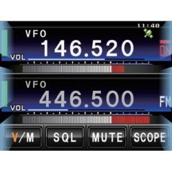 RADIOTELEFON YAESU FTM-400DE VHF/UHF APRS GPS