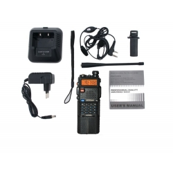 RADIOTELEFON BAOFENG UV-5RHT 8W 3800mAh Duobander VHF/UHF