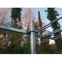 ANTENA DUAL-BAND YAGI DK7ZB 144/430 MHz 4+5el. 100cm