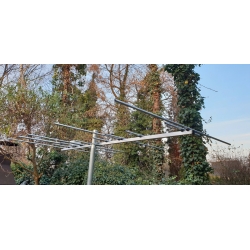 ANTENA DUAL-BAND YAGI DK7ZB 144/430 MHz 5+8el. 150cm