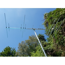 ANTENA DUAL-BAND YAGI DK7ZB 144/430 MHz 6+10 el. 200 cm z dzielonym nośnikiem