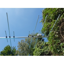 ANTENA DUAL-BAND YAGI DK7ZB 144/430 MHz 6+10 el. 200cm