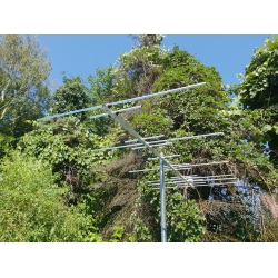 ANTENA DUAL-BAND YAGI DK7ZB 144/430 MHz 6+10 el. 200 cm z dzielonym nośnikiem