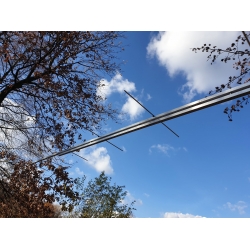 ANTENA YAGI DK7ZB 144 MHz 14el. 28/50 990cm 17.3dBi