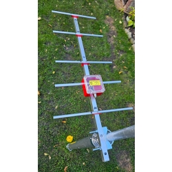 ANTENA YAGI DK7ZB 430 MHz 5 el. 28/50 Ohm 65cm 11.3dBi