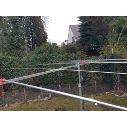 ANTENA DUAL-BAND YAGI DK7ZB 28/50 MHz 3+4el. 360cm