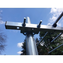 ANTENA DUAL-BAND YAGI DK7ZB 144/430 MHz 4+5el. 100cm Z TYLNYM MOCOWANIEM