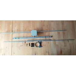 ANTENA DUAL-BAND YAGI DK7ZB 144/430 MHz 2+2el. 40cm Z TYLNYM MOCOWANIEM