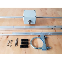 ANTENA DUAL-BAND YAGI DK7ZB 144/430 MHz 2+2el. 40cm Z TYLNYM MOCOWANIEM