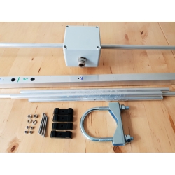 ANTENA DUAL-BAND YAGI DK7ZB 144/430 MHz 2+3el. 50cm Z TYLNYM MOCOWANIEM