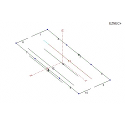 ANTENA TRI-BAND MOXON-BEAM 28/50/70 MHz 2+2+2 el. 160cm