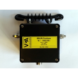 BALUN ANTENOWY SZEROKOPASMOWY 4:1 1000 W 1.8-52 MHz DO ANTEN DRUTOWYCH TYPU DIPOL