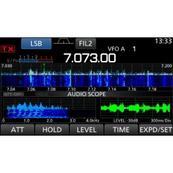 TRANSCEIVER ICOM IC-7300 + MIKROFON SM30 + POKROWIEC LC7300