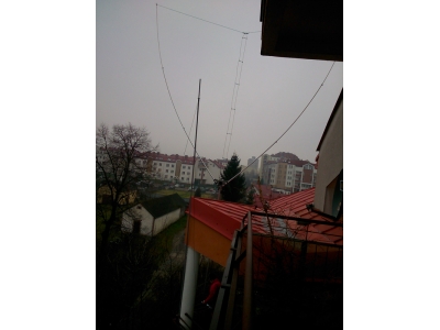 pionowa antena delta loop na fale krótkie