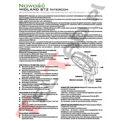 INTERCOM MOTOCYKLOWY BT2 SOLO (kierowca)